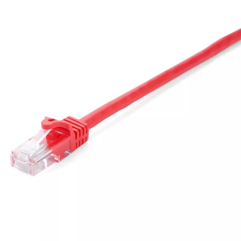 Cable de red V7 CAT6 Ethernet UTP RJ-45 Cat6 1m rojo