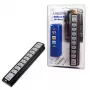 Hub USB LogiLink UA0096 480 Mbit/s negro