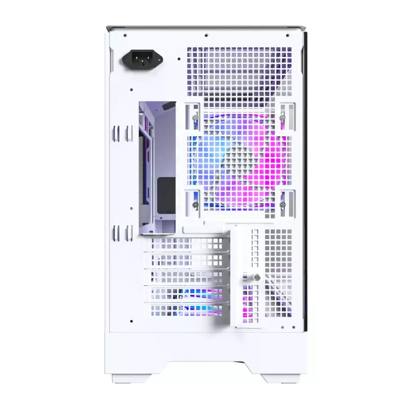 Caja para PC Montech KING 15 PRO blanca — Micro ATX / Mini-ITX, Midi Tower