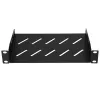 Extralink estante 1U para armarios de pared 10 negro