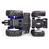 Amewi tractor de juguete con rastrillo giratorio motor eléctrico 1:24