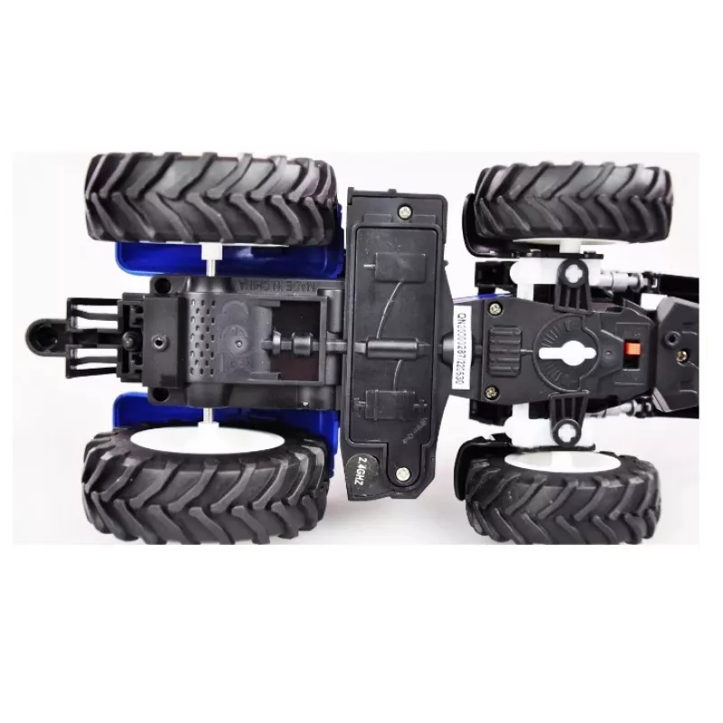 Amewi tractor de juguete con rastrillo giratorio motor eléctrico 1:24