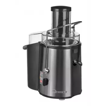 Exprimidor CLATRONIC AE 3532 1000 W, carcasa de acero inoxidable, contenedor de pulpa de 2 L, 2 velocidades, antigoteo
