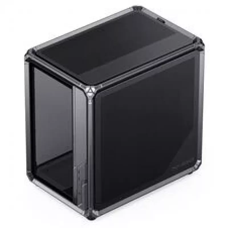 Caja de PC Jonsbo X400 Pro ATX midi-tower con lateral de cristal templado, gris