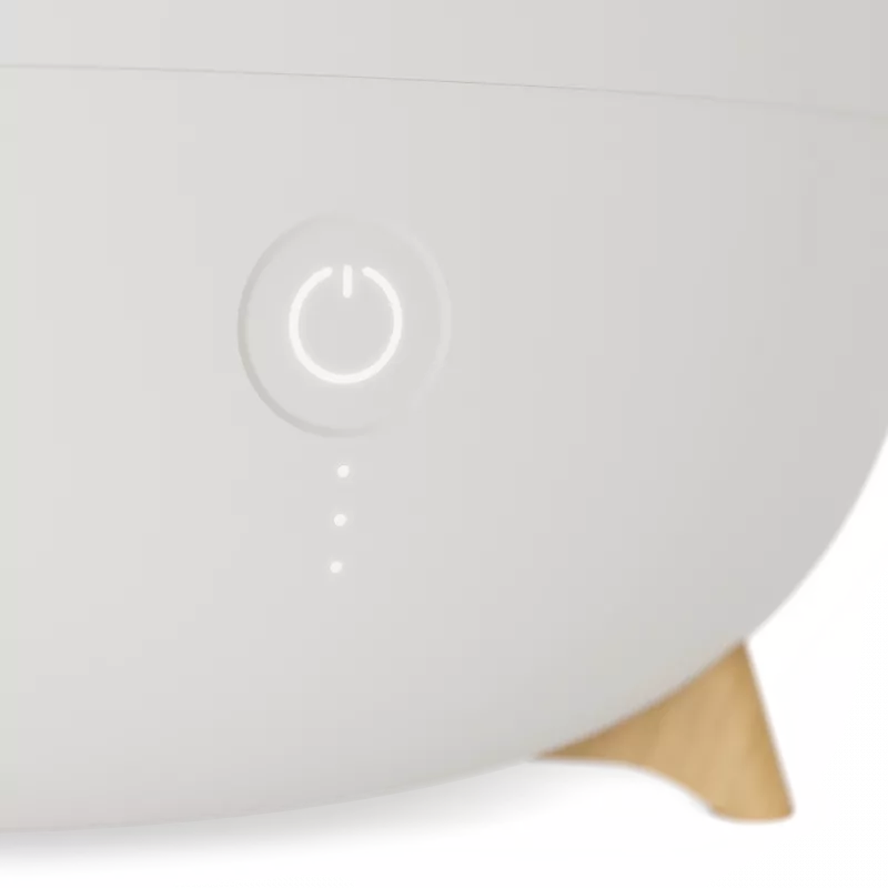 Duux | Neo | Humidificador inteligente | Capacidad del depósito de agua 5 L | Apto para estancias de hasta 50 m² | Ultrasónico | Potencia de humidificación 500 ml/h | Greige