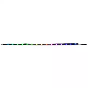 Kit de iluminación para carcasa de PC INTER-TECH RS-042 RGB — tira LED RGB 1000 mm, 10 mm de ancho, negro