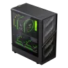 Caja Gamemax | AERIS 330 MB | negra | Mini-Tower | fuente de alimentación no incluida