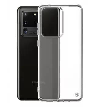 Funda de silicona Tellur para Samsung S20 Ultra, transparente