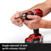 Einhell 4513896 atornillador-taladro a batería negro