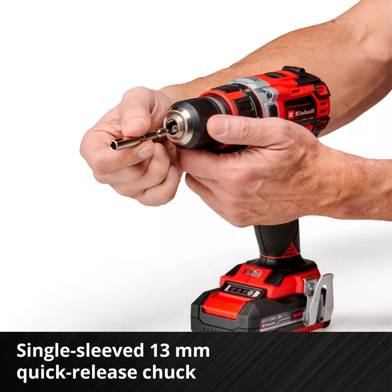 Einhell 4513896 atornillador-taladro a batería negro