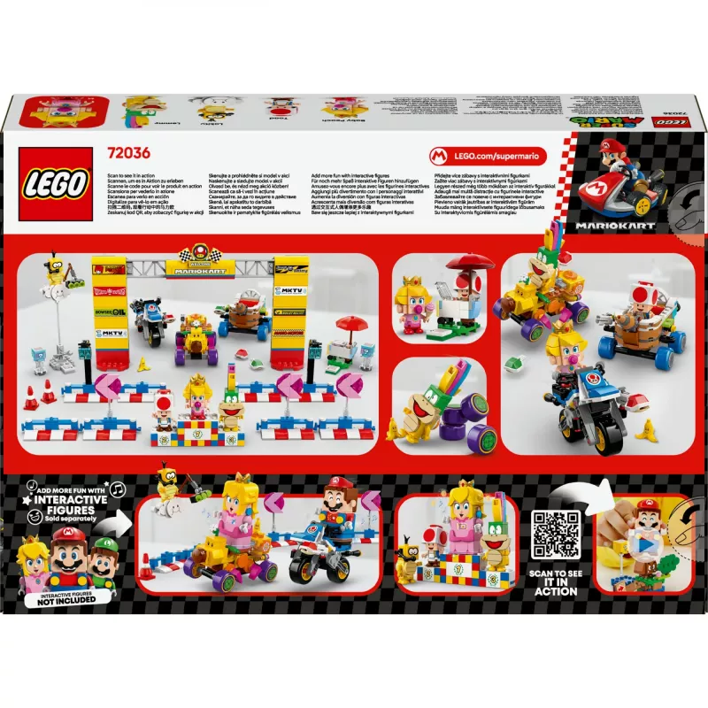 Bricks Mario Kart - Set de Baby Peach y Grand Prix