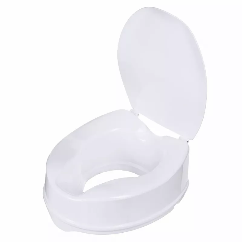 ActionMed NT15AM elevador de inodoro con tapa, 15 cm
