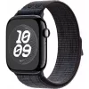 Correa Apple 46mm negro/azul Nike Sport Loop smartwatch