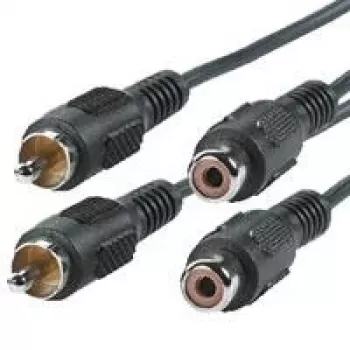 VALUE cable de extensión RCA dúplex macho/hembra 5m (11.99.4326)