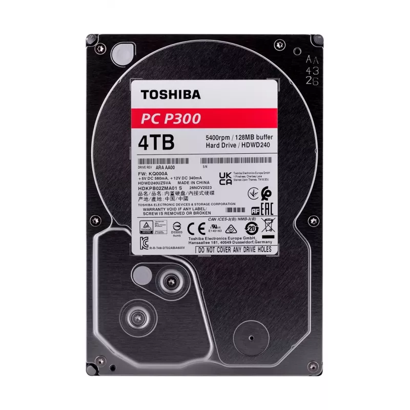 Toshiba - Disco duro - 4TB - interno - 3.5