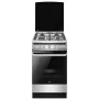 Amica 57GGH5.43HZpMsN(Xx) Cocina independiente Gas Plata a