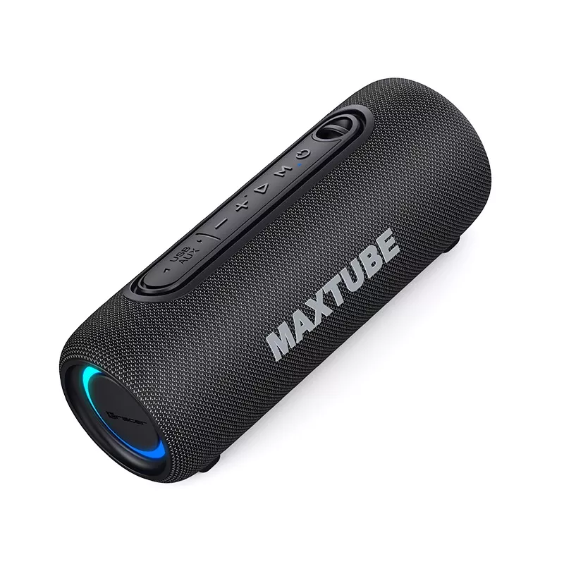 Altavoz TRACER MaxTube 20W TWS Bluetooth, negro — sonido inalámbrico portátil, sonido estéreo