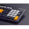 Teclado inalámbrico Tracer Greg RF, 2,4 GHz, tamaño completo, negro