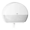 Dispensador de toallas de papel Tork Mini Jumbo Roll 132×345×275 mm, blanco, MPN 555000