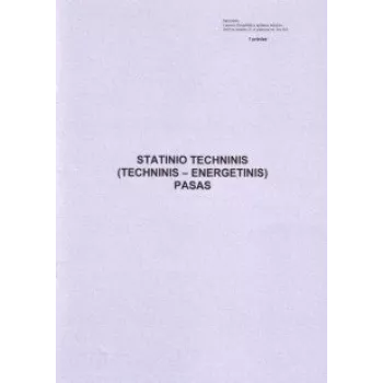 Pasaporte técnico (técnico-energético) de la construcción (8) 0720-085