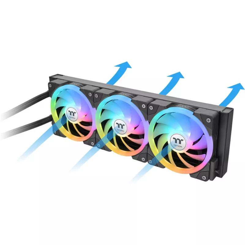 Refrigeración líquida para CPU THERMALTAKE MAGFloe 420 Negro Radiador 420mm