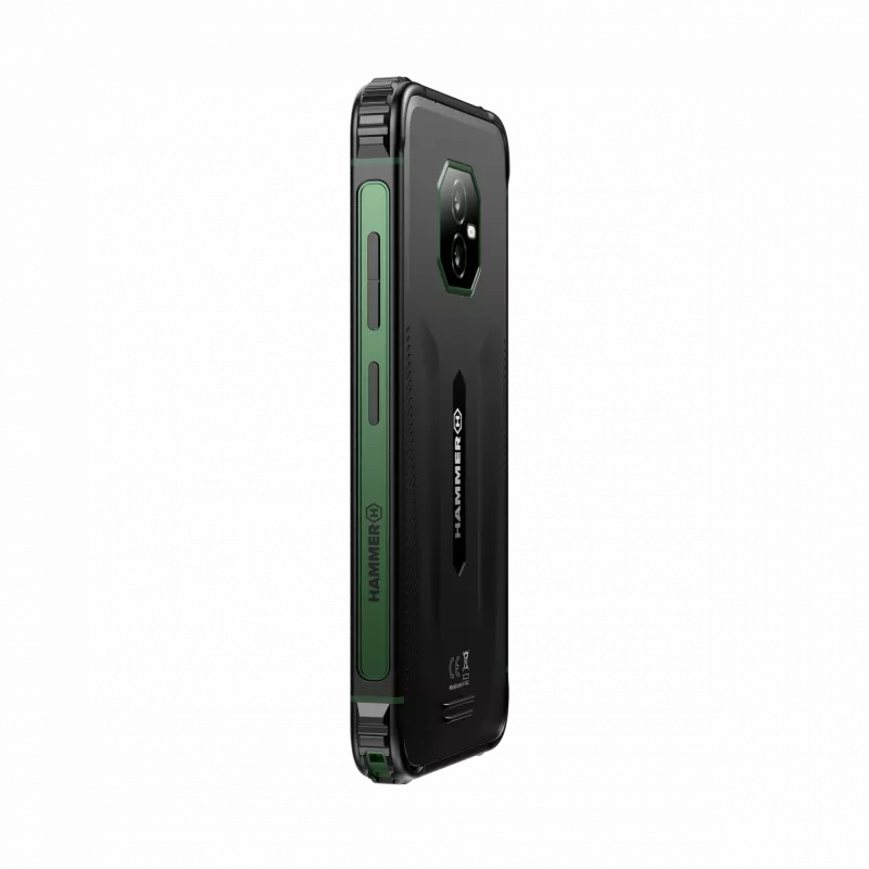 Hammer Ranger 4G smartphone, IPS de 6,1 pulgadas 720x1560, 6 GB de RAM, 256 GB, Android 15, Dual SIM, verde
