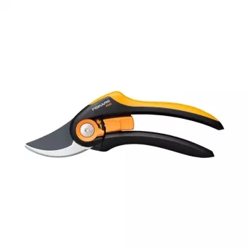Tijera de podar de bypass Fiskars Plus SmartFit P541 negra, naranja