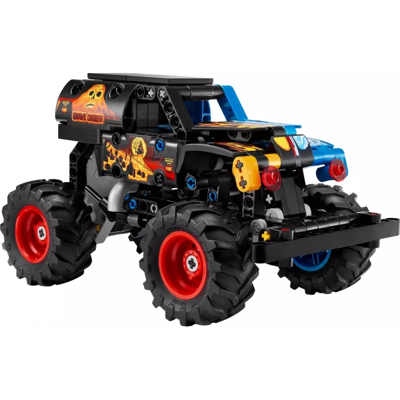 LEGO TECHNIC 42219 Monster Jam Grave Digger Fuego y hielo