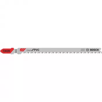 Bosch T 302 H hoja de sierra para tubo de plástico perfil 2,3 mm paso de diente