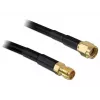Cable coaxial DeLOCK 2m RP-SMA CFD200 Negro
