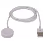 Akyga AK-SW-15 cable de carga magnético para Apple Watch, USB, 1 m, blanco (AK-SW-15)
