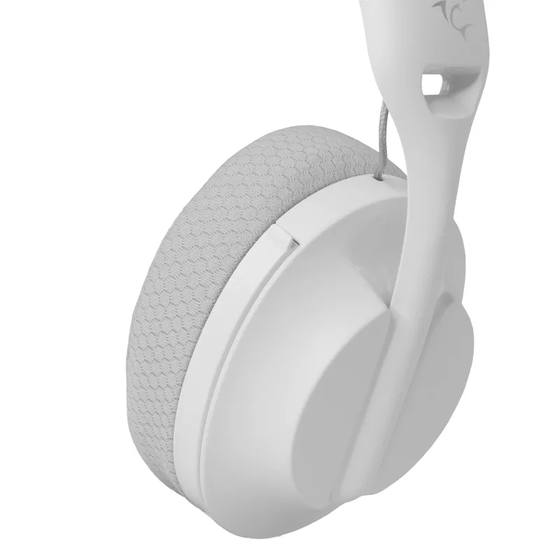 Auriculares White Shark WGH-2441 Falcon blanco/gris