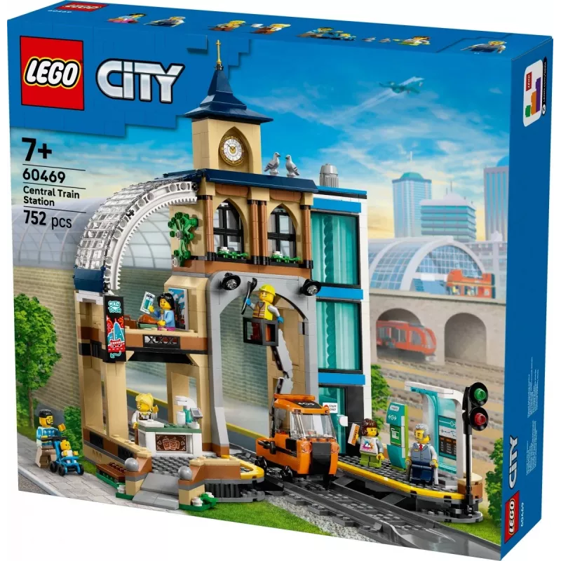 LEGO CITY 60469 Estación de tren central