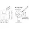 Hikvision DS-1473ZJ-135 accesorio para cámara de seguridad luminaria