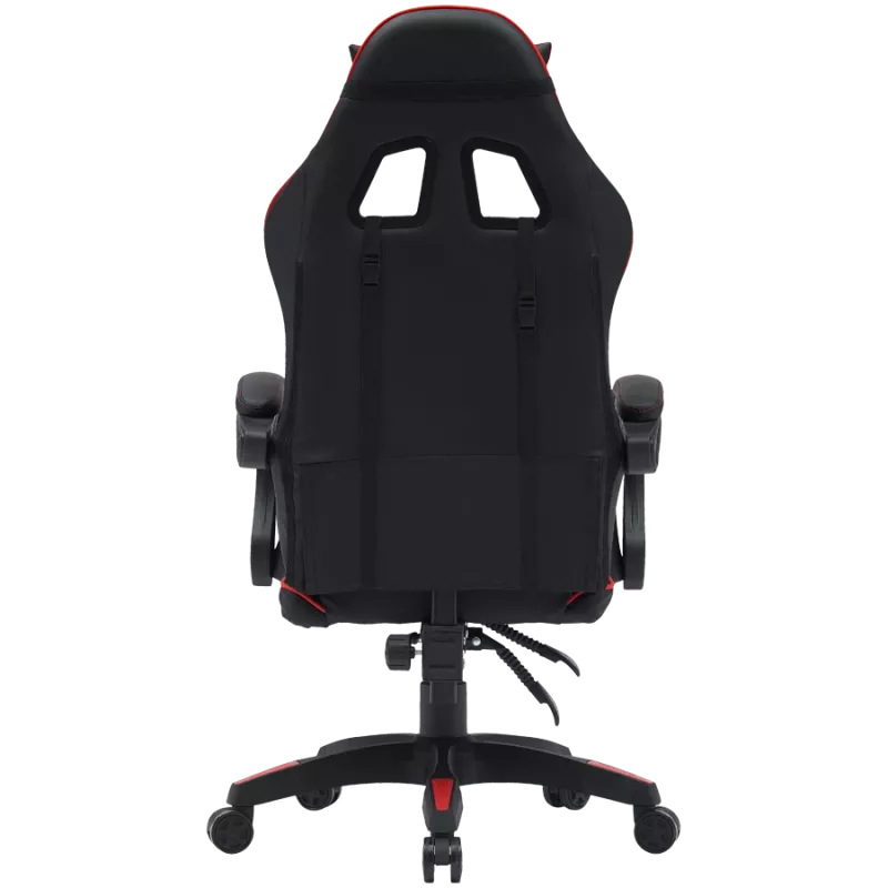 Silla gaming CANYON Core SGCH2 — diseño ergonómico, altura ajustable, negro/rojo