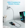 Cable USB Anker 322 0,9 m USB-C Negro