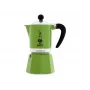 Bialetti Rainbow cafetera moka negra, verde