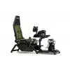 Asiento de cabina de Next Level Racing Flight Simulator Boeing Military 396055 — asiento especial para simulación de vuelo, compatible con mandos de vuelo y pedales