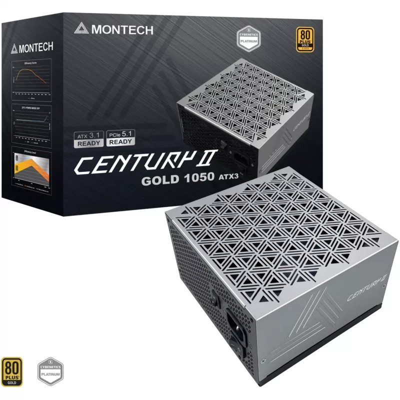 Fuente de alimentación|MONTECH|CENTURY II|ATX|1050 W|CENTURYII1050