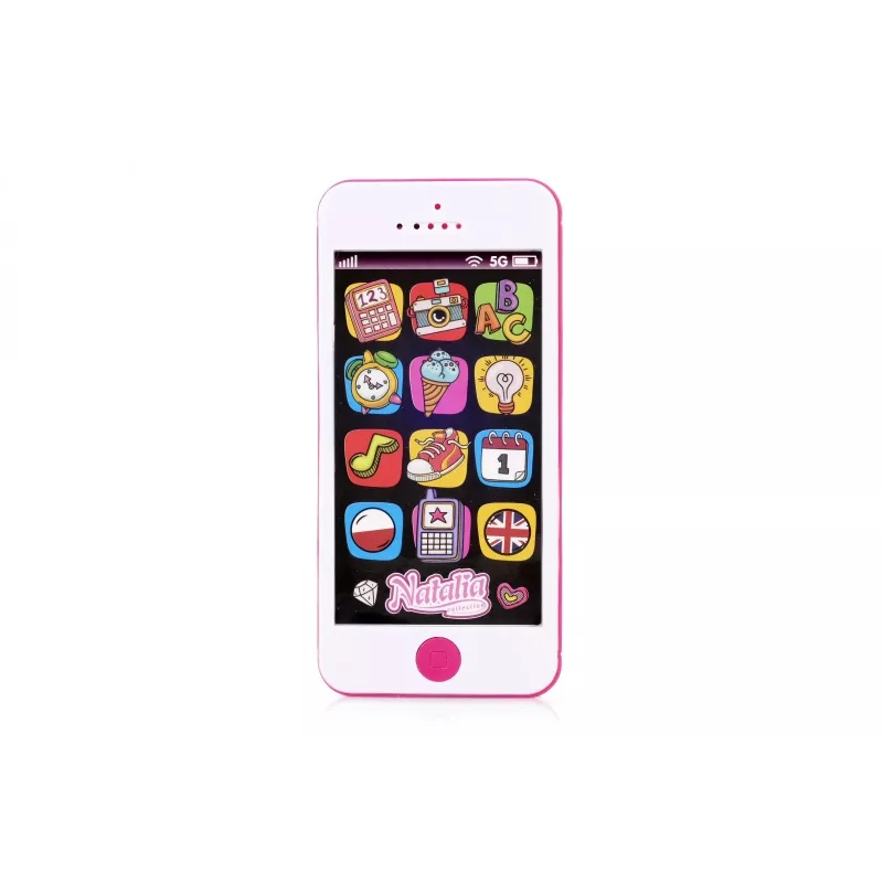 Muñeca Artyk Natalia camina con smartphone 41 cm – muñeca andadora Artyk 41 cm con accesorios