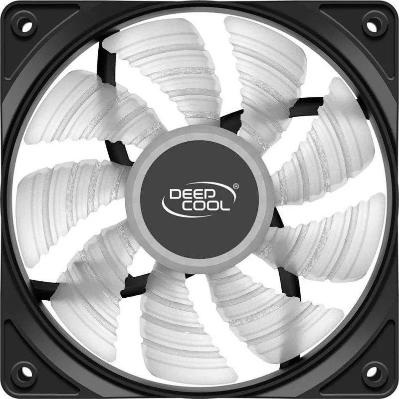 DeepCool RF120B Ventilador de carcasa 12 cm negro, translúcido 1 unidad