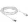 Cable USB DeLOCK 85202 USB 2.0 5 m blanco