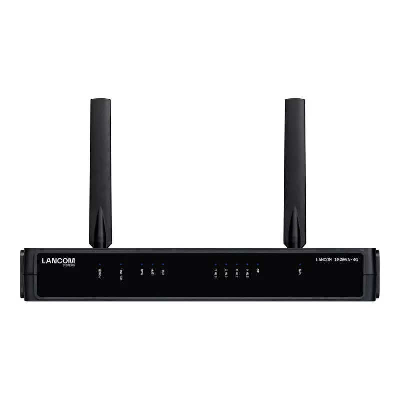 Lancom 1800VA-4G - Router - Módem DSL Switch de 4 puertos