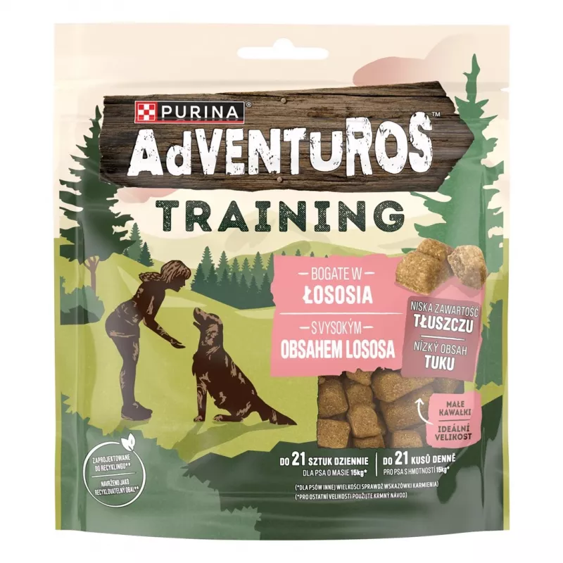 PURINA Adventuros Training Salmón - snacks para perros - 40 g