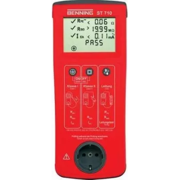 Benning comprobador de aparatos F (CEE 7/4) (BENNING ST 710 (DE))