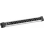 Regleta de enchufes Bachmann CONNECTUS 12x tomas CEE7/3, 1x interruptor, cable de 2,0 m, conector macho CEE7/7, gris