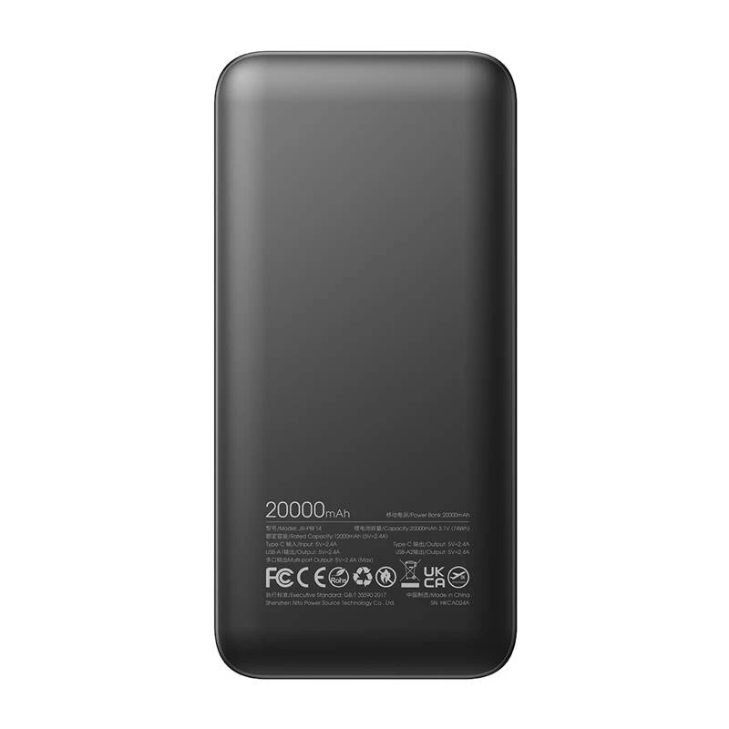 Batería externa portátil Joyroom JR-PBF14 20000mAh