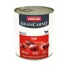 Comida húmeda para perros Animonda GranCarno Original Rind Adult — 400 g lata, sin gluten, sin azúcar, ternera