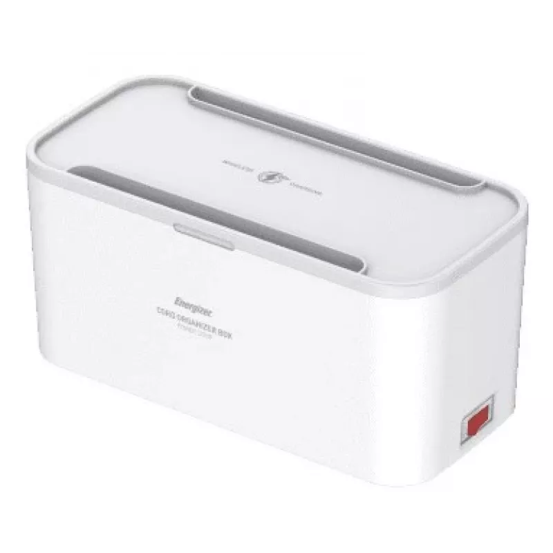 Regleta de alimentación Energizer EPB2500W03EU — cable de 2 m, 5 tomas, 2500 W, interior, blanco