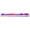 LORGAR KBP70TKLW, teclado gaming mecánico inalámbrico TKL Pro, blanco, distribución EN